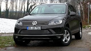 2015 VW Touareg 30 V6 TDI 262 HP Test Drive [upl. by Eilloh968]