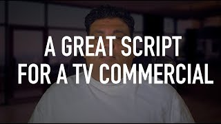 Writing a Script For TV Commercials [upl. by Sasha]