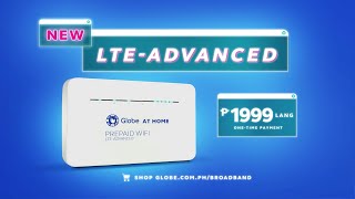 The Newest LTEAdvanced Globe At Home Prepaid WiFi [upl. by Arnoldo694]