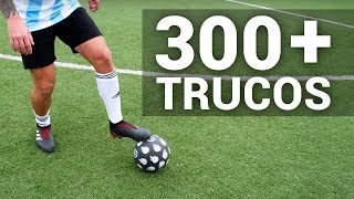 300  TRUCOS DE FUTBOL que DEBES APRENDER  TUTORIALESTIPS [upl. by Ecirtaed]