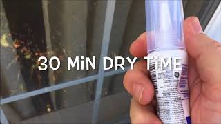 DIY Sealing a LEAKING Window [upl. by Acimehs59]