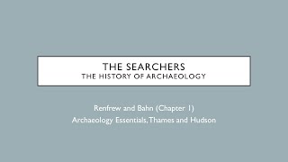 History of Archaeology FullScreen HD [upl. by Eenor]