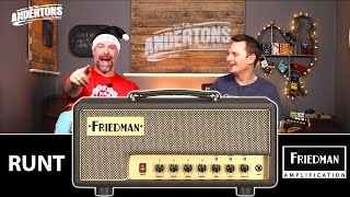 Friedman Runt Amps  20w amp 50w Monster Tones [upl. by Latea]