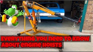 How To Use An Engine Hoist [upl. by Lebisor503]