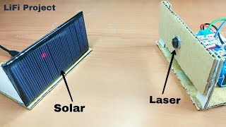 LiFi Project  How to transmit data with Laser light [upl. by Neo]