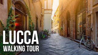 Lucca Italy Walking Tour [upl. by Oigaib]