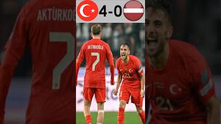 Türkiye vs Letonya EURO 2024 Elemeleri [upl. by Etnovahs]