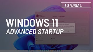 Windows 11 Five ways to open Advanced Startup options [upl. by Hinkle]