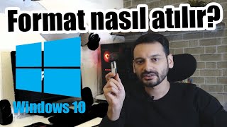 Format nasıl atılır USBden Windows 10 kurma [upl. by Iila]