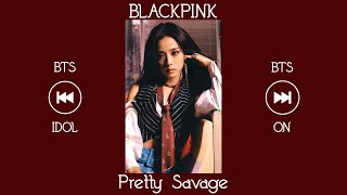 Kpop Playlist BLACKPINK amp BTS Boss Songs [upl. by Vanda979]