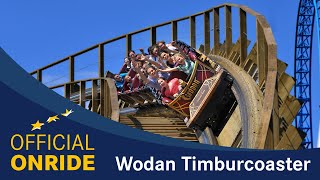 POV  WODAN Timburcoaster EuropaPark  OFFICIAL ONRIDE shot on RED EPIC [upl. by Aidul592]