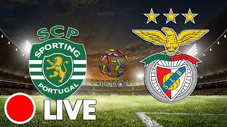 LIVESTREAM  Sporting  BENFICA  Antena 1 [upl. by Tiebout]