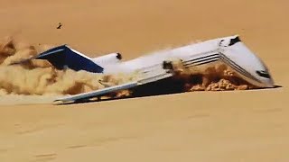 Pilot Deliberately Crashes Plane In The Desert [upl. by Pinelli]