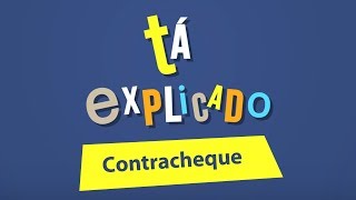 Tá Explicado Contracheque [upl. by Annahsed543]