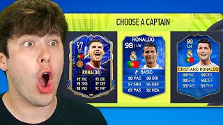 I Got Ronaldo In Every FUT Draft FIFA 1622 [upl. by Heppman]