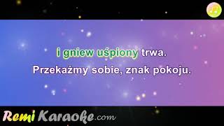 Znak pokoju  Pastoralka karaoke  RemiKaraokecom [upl. by Gannes]