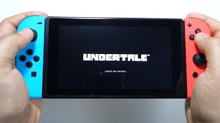 Undertale Nintendo Switch gameplay [upl. by Major438]