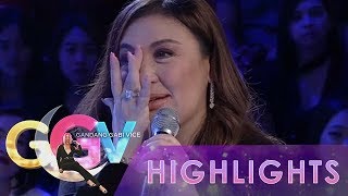 GGV Sharon felt emotional as she talks about her past with Gabby Concepcion [upl. by Pyne]