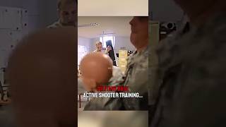 Military base active shooter scenario training‼️🤯 military army combat war [upl. by Gerardo]