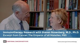 Immunotherapy Research with Steven Rosenberg MD PhD [upl. by Geraud]