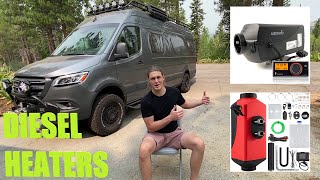 Watch This BEFORE Buying A DIESEL HEATER Best Heater  How To Install vanlife [upl. by Schaaff]