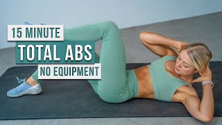 Day 13  15 MIN Strong ABS WORKOUT  Core Strength No Equipment No Repeat [upl. by Siobhan]