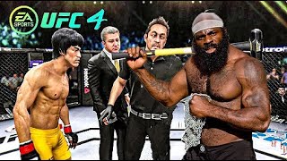 Ufc 4 Bruce Lee Vs Kimbo Slice Ea Sports [upl. by Shaff]