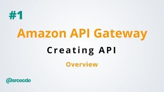 Create API using AWS API Gateway service  Amazon API Gateway p1 [upl. by Nichani]