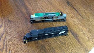 N scale locomotive rebuild [upl. by Arvie]