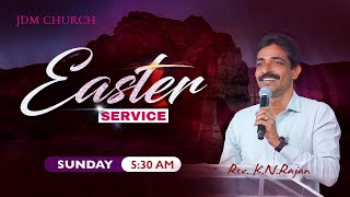 EASTER SERVICE 1  March 31 2024  Rev KNRAJAN [upl. by Rolecnahc]