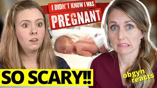 ObGyn Reacts Didnt Know I Was Pregnant  SHOCKING Complication at TWENTY Weeks [upl. by Durno]