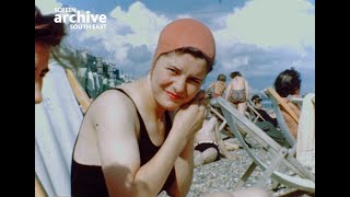 Eastbourne on Film Eastbourne Beach 1946 [upl. by Vasileior]