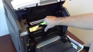 How to Replace the Toner Cartridge in a Lexmark MS810 Printer [upl. by Bunny233]