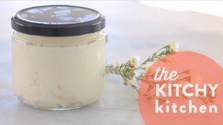 DIY Whipped Coconut Oil Body Butter  Living Deliciously [upl. by Enrika]