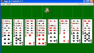 Freecell Card Game Windows XP Edition [upl. by Rramed]