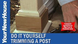 How to Trim a Post [upl. by Rudie]