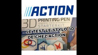 STYLO 3D ACTION REVUE ESSAIS AVIS [upl. by Adlesirhc]