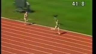 Marita Koch Womens 400m World Record [upl. by Ellesirg374]