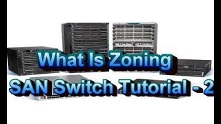 What Is Zoning  SAN Switch Tutorial Part 2 [upl. by Anev]