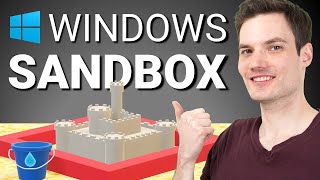 How to use Windows Sandbox  a lightweight virtual machine [upl. by Nwahs]