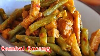 Sambal Goreng  Tahu Tempe  Veg Side Dish [upl. by Dekeles]