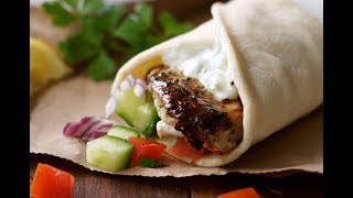 Greek Chicken Gyros [upl. by Anaihsat]