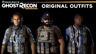 Ghost Recon Wildlands  How to make Original Outfits from Trailers Nomad Holt Midas Weaver Skin [upl. by Romo]