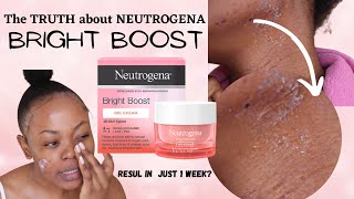 The Neutrogena Bright Boost Review Before and After Pictures South African [upl. by Aldo700]