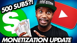 YouTube Just Monetized Small Channels YouTube Monetization 2023 [upl. by Pasia]