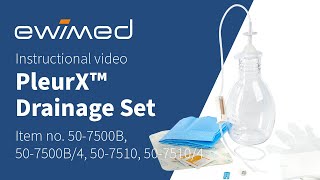 Instructional video  PleurX™ Drainage Set [upl. by Keeler]