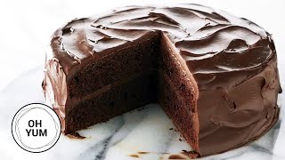 Professional Baker Teaches You How To Make CHOCOLATE CAKE [upl. by Anak]