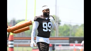 The Latest Update on ZaDarius Smiths Injury From Mondays Browns Practice  Sports4CLE 8524 [upl. by Ahtera187]