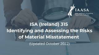 ISA 315 IRELAND OVERVIEW [upl. by Esiuolyram824]