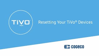 Resetting your TiVo Devices [upl. by Harvard]